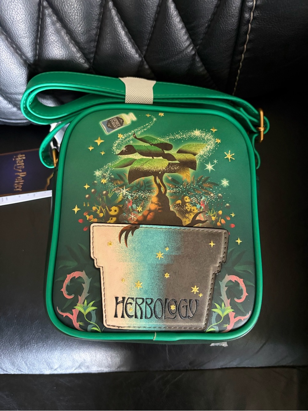 Loungefly Harry Potter Herbology Mandrake Crossbody Bag